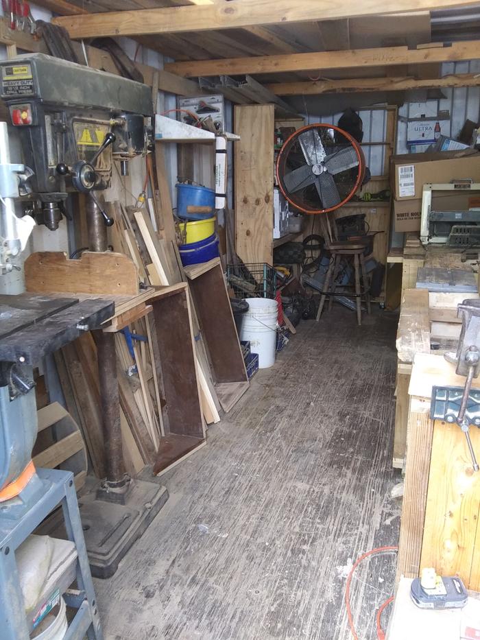 cleaned shop