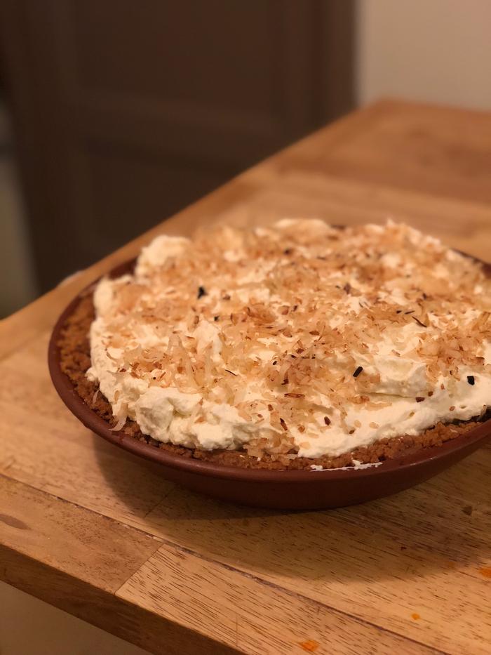 And coconut cream pie from the past