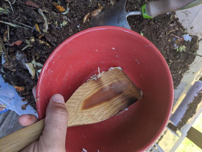 Into the compost