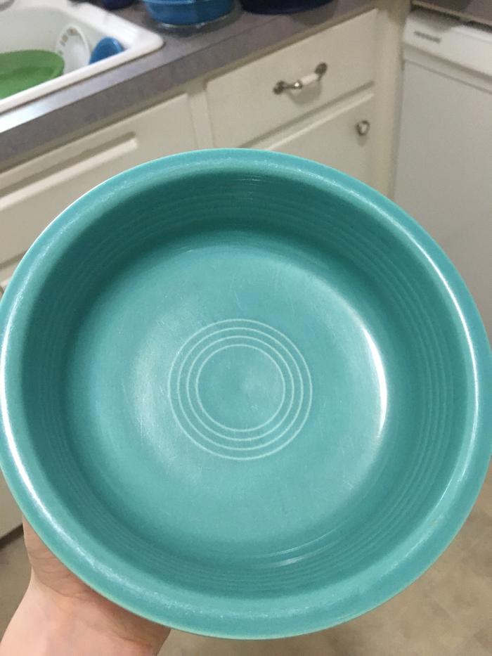 The clean bowl