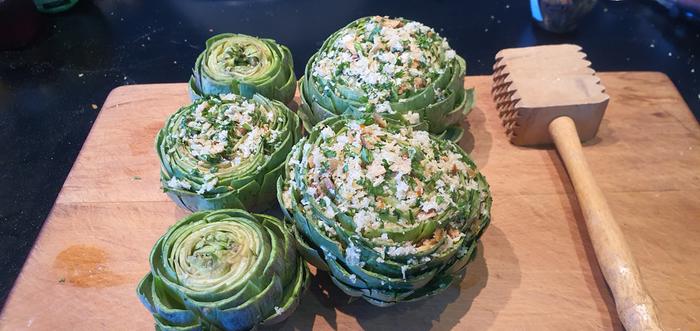 Stuffed artichokes