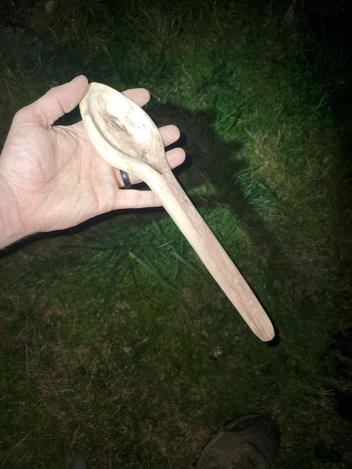 Kiln dried big spoon