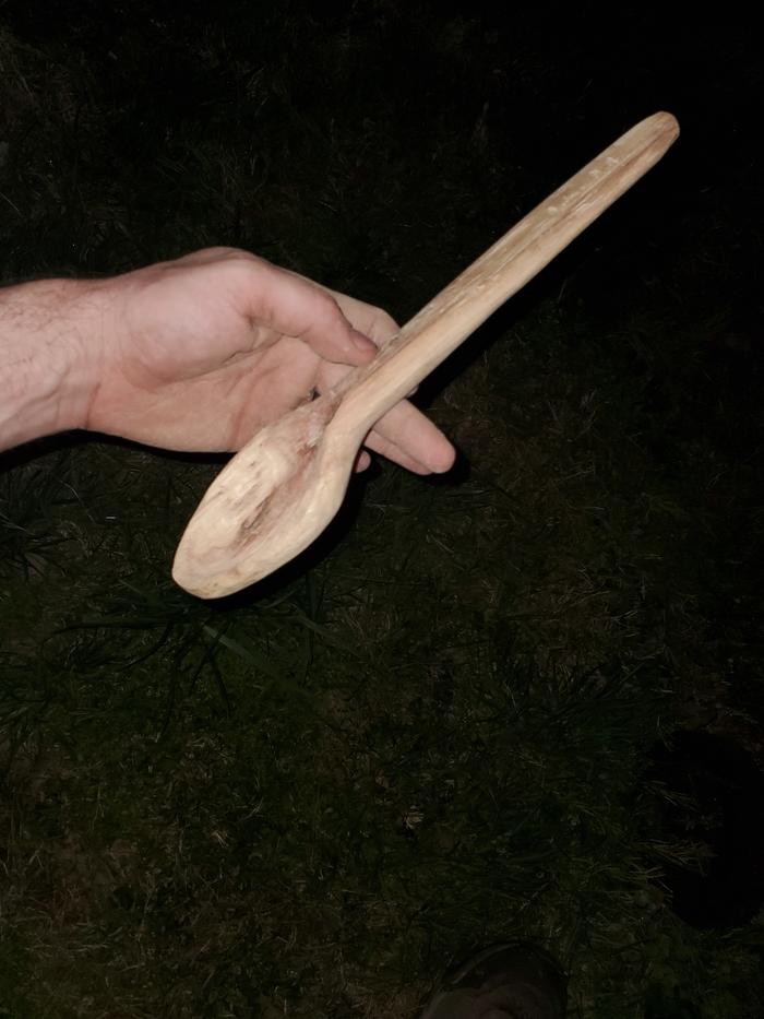 Kiln dried big spoon