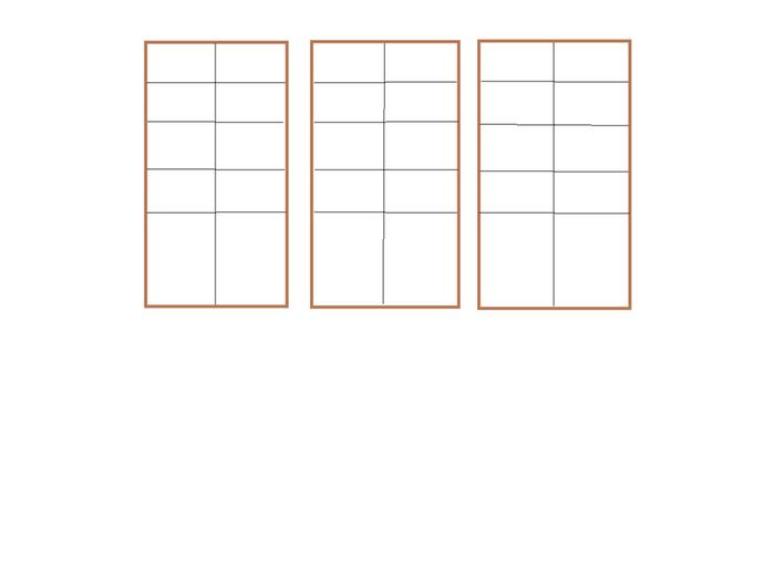 Potential garden layout