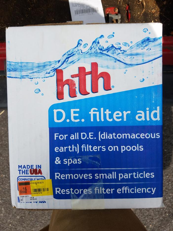 DE filter aid