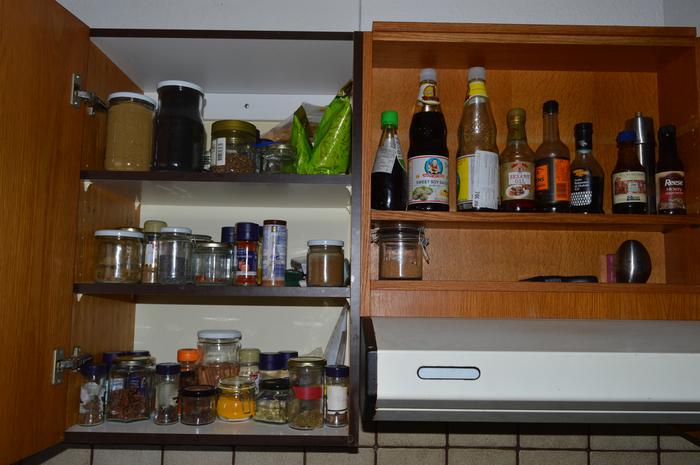 spice shelves