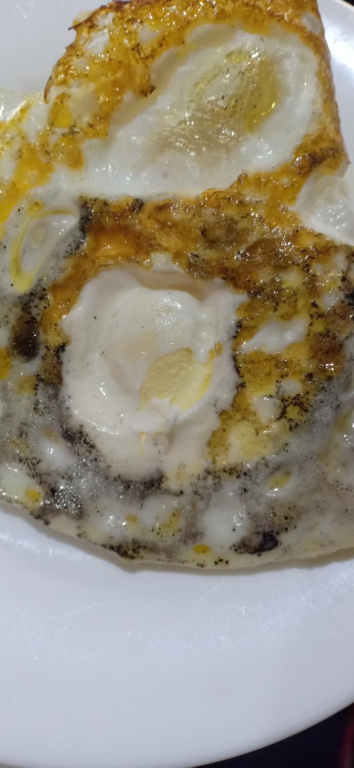 cooked eggs