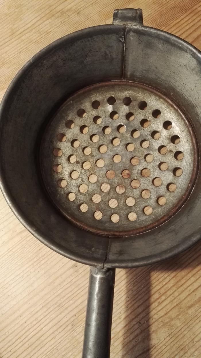 My heirloom spätzle colander