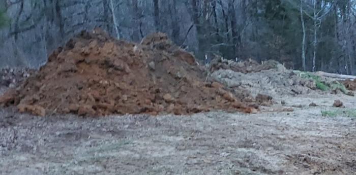 Piles of Topsoil