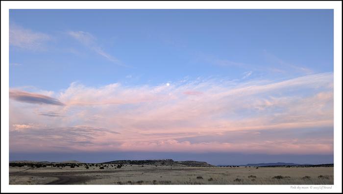 Pink sky moon (May)