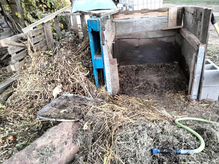 making your own composting facility