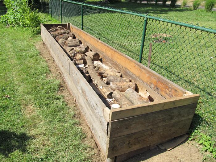 building a raised bed