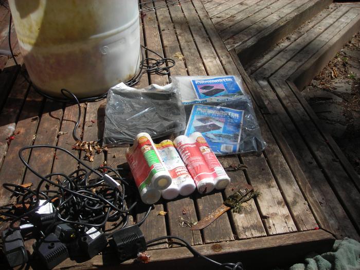 some aquaponics geared stuff pumps and filters