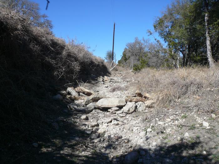 finished rock dam