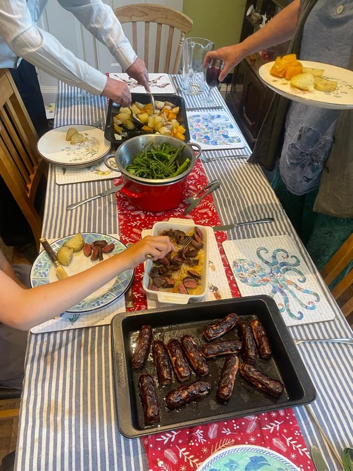 pigeon with roasted vegetables 