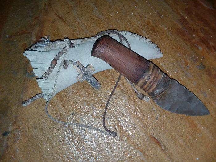 deer leather knife sheath