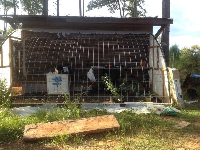 Greenhouse without the plastic