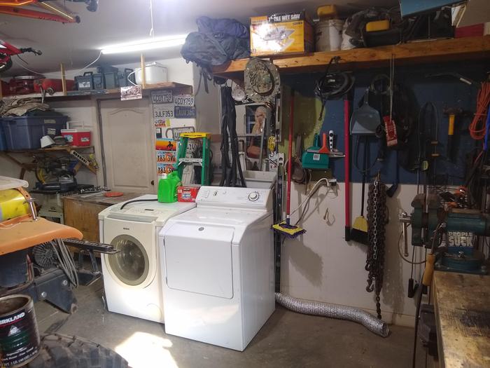 Worst thing is I keep a washer and dryer in the garage now. I rent out 80% of the house...sacrifices...