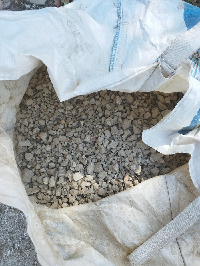 Self-harvested gravel