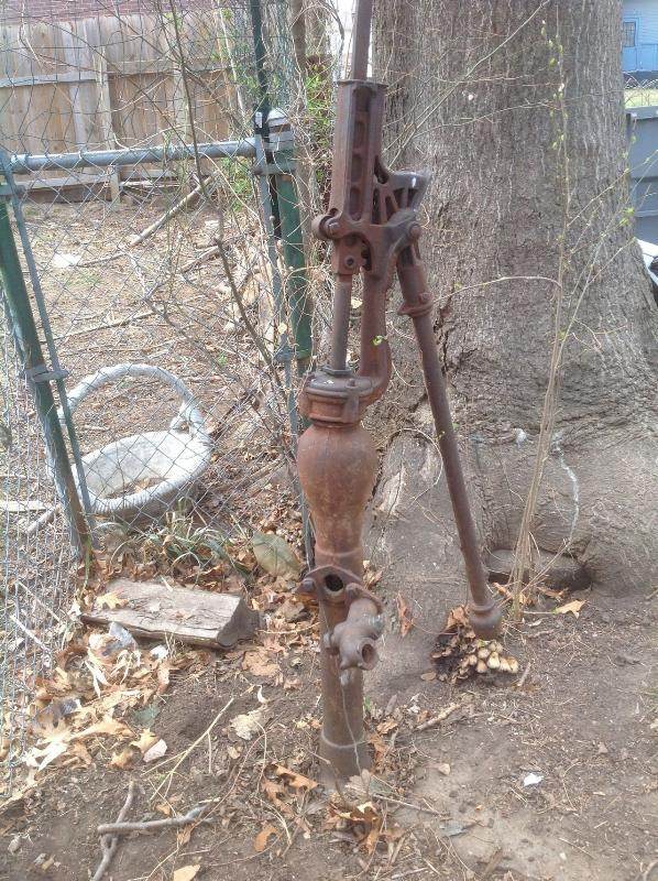 Restoring an old hand pump well (gear 