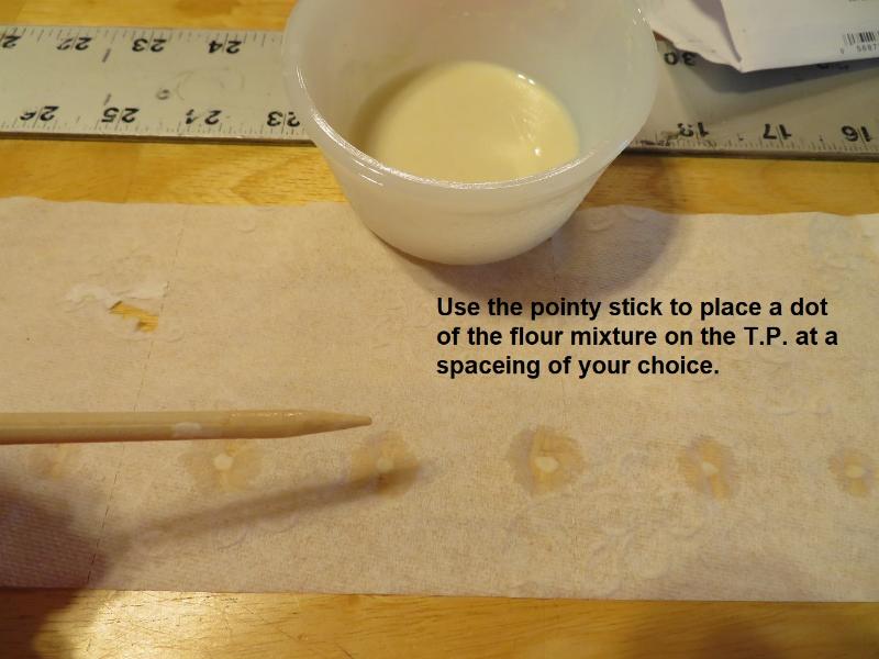 diy seed strips for sowing carrot seeds at correct spacing