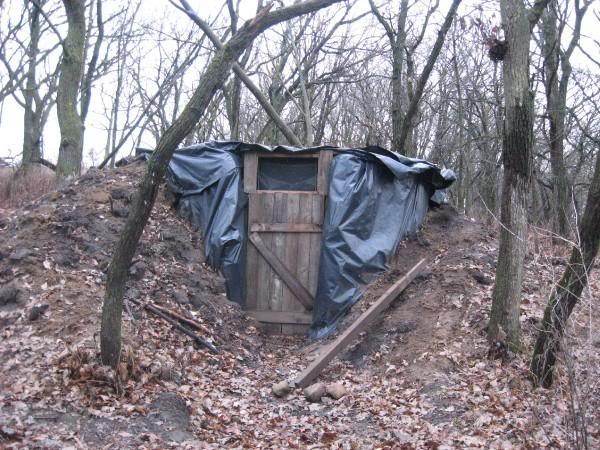 earth sheltered shed