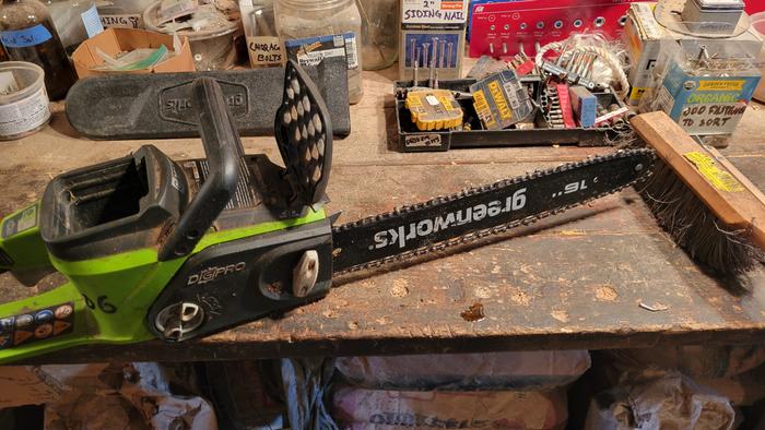 After, all teeth clean and sharp! Be sure to floss!