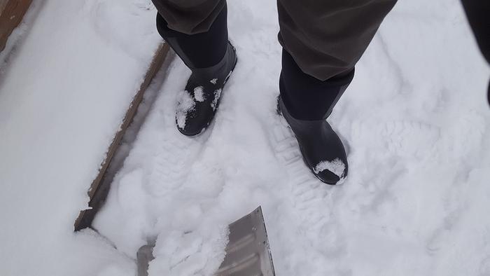 This Boot got new snow boots