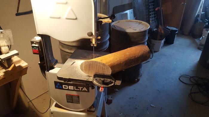 Band saw cuts