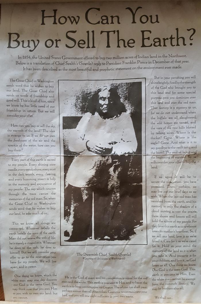 This article caught my eye in the Library. I hope to make my ancestors proud and follow in their footsteps. To live in harmony with Mother Earth not against.