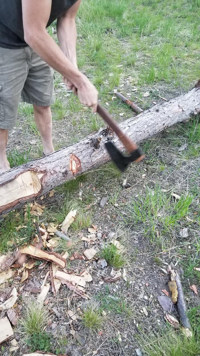 Learned about a broad axe