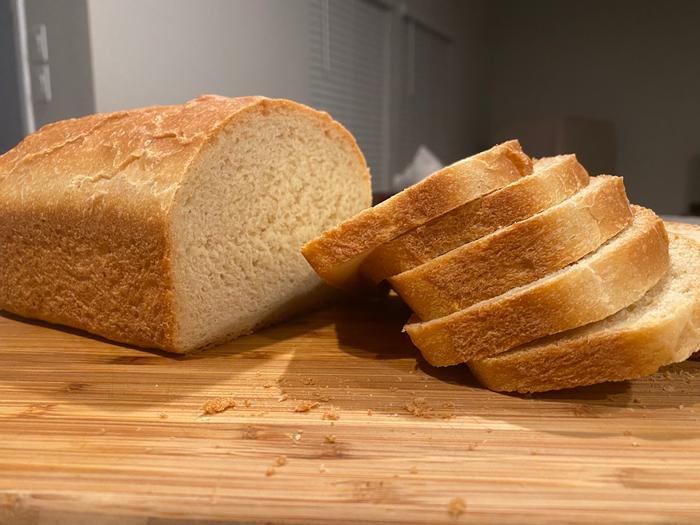 Loaf 2- baked, cooled, and sliced