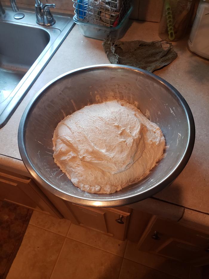 Punch down, and fold