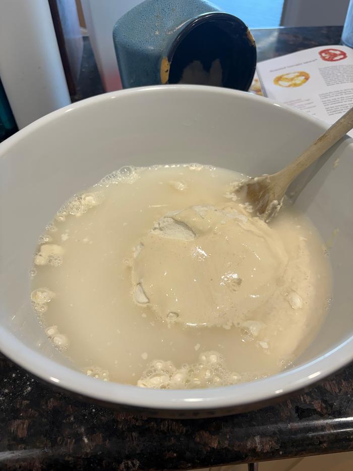 Second loaf of unmixed ingredients 