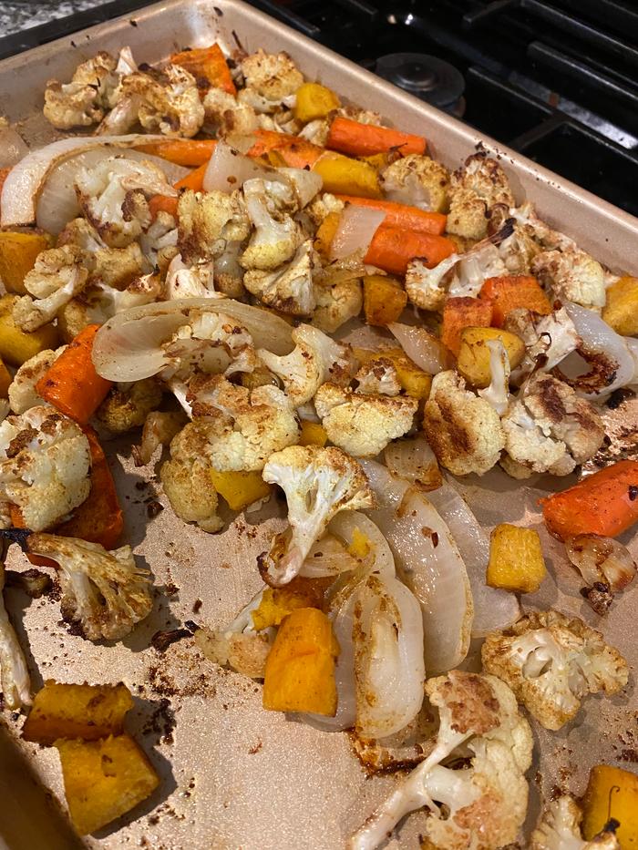 Roasted veggies