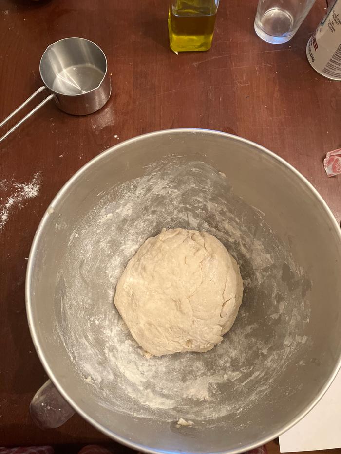 dough ready to rise