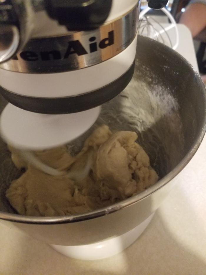 dough in my kitchen aid 