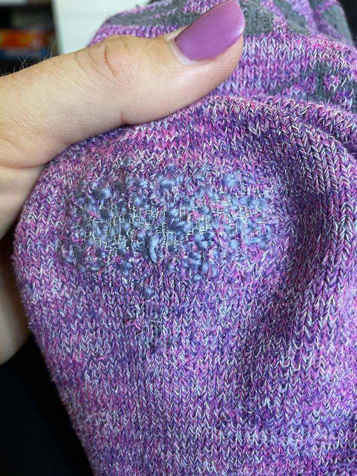 Left sock finished