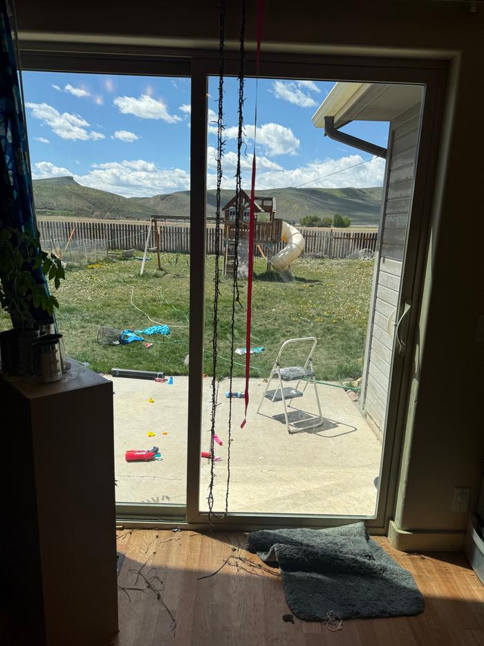 The pink measuring tape is 60 inches long