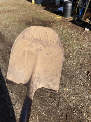 Front of Muddy Shovel