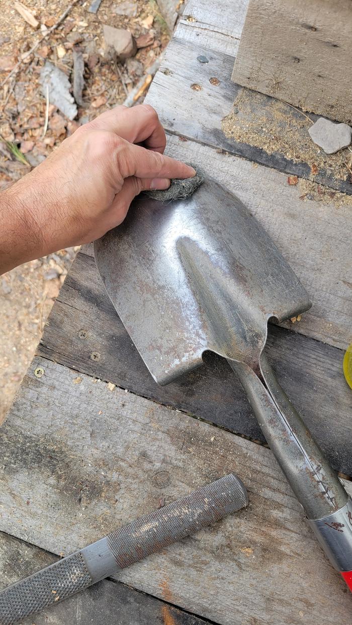 Action! Steel wool to clean more