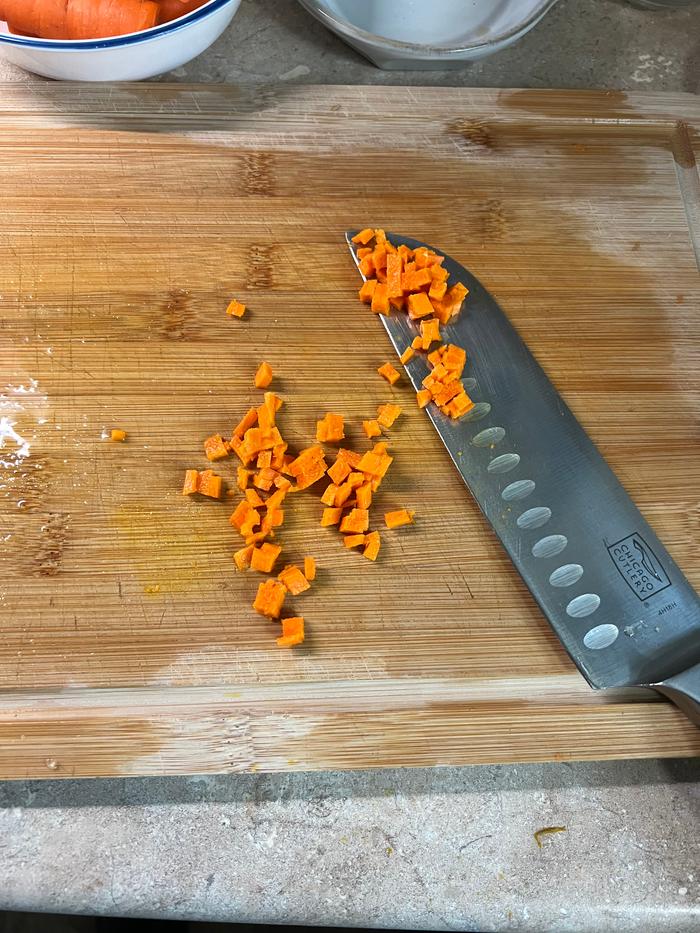 Minced turmeric