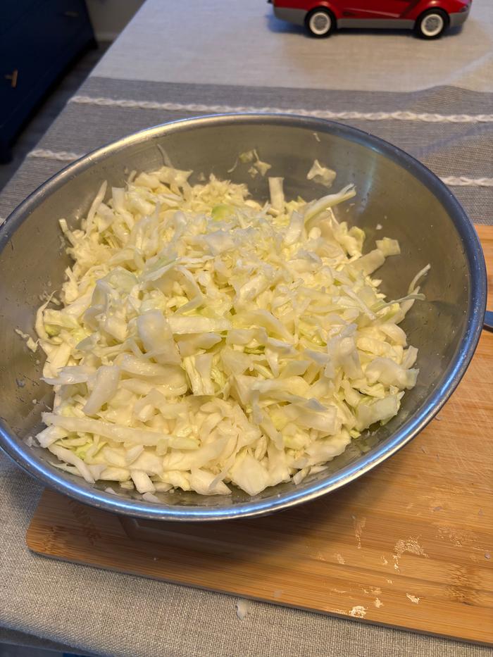 Ingredients chopped 