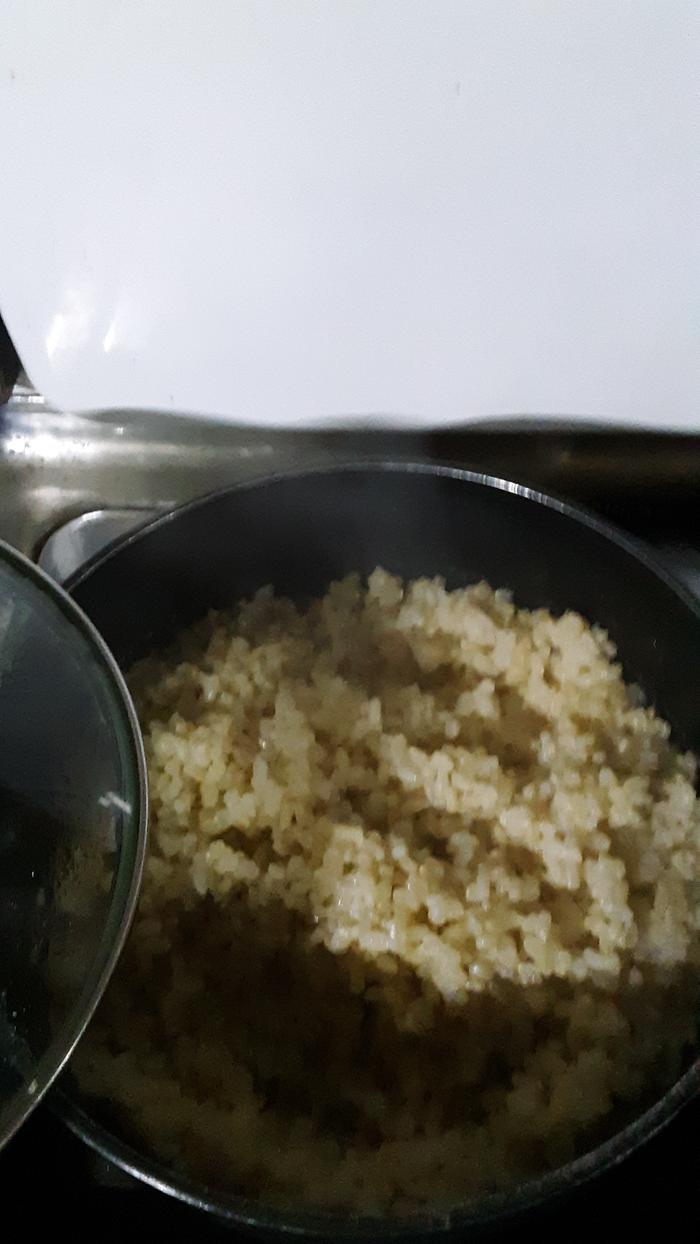 Cooked rice