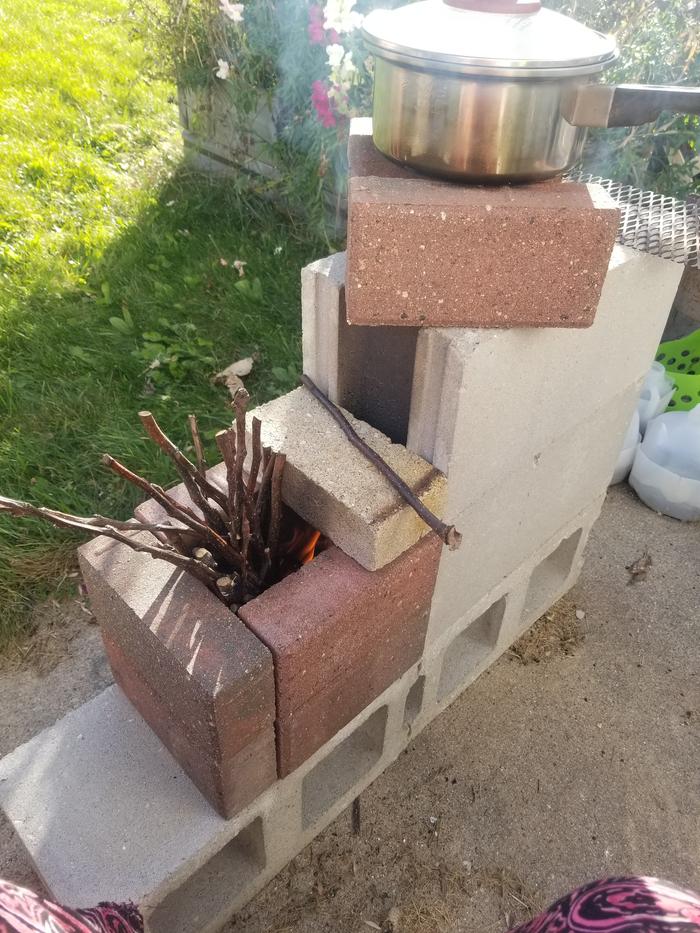 my rocket stove