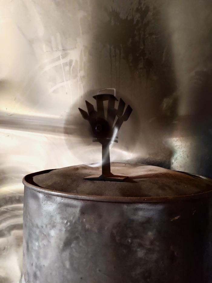 heater fans a-humming