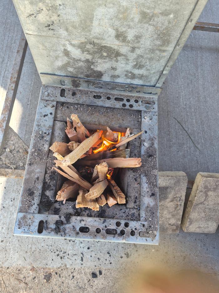 Starting fire