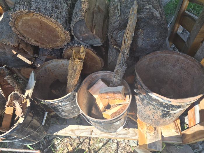 More starting wood
