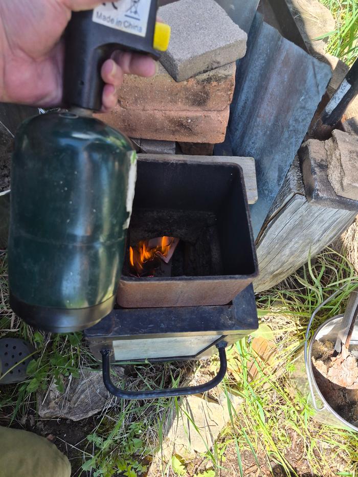 Starting the fire