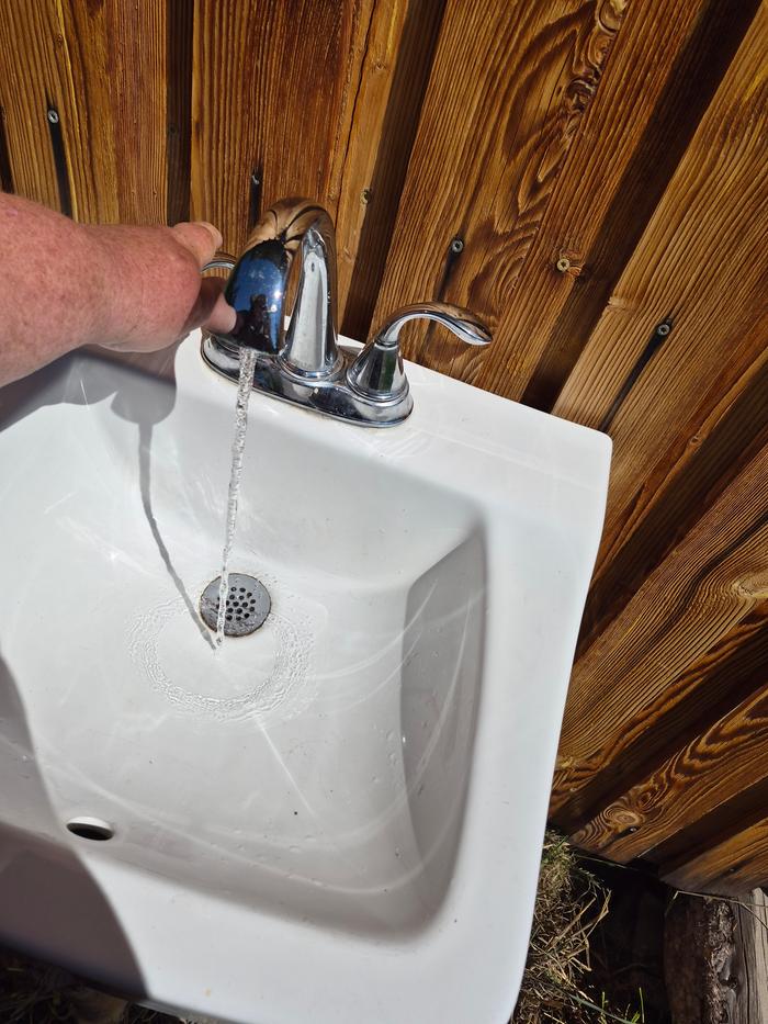 Drawing off water